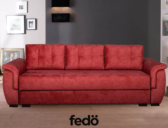 Раскладной диван Caramel  A32 Red