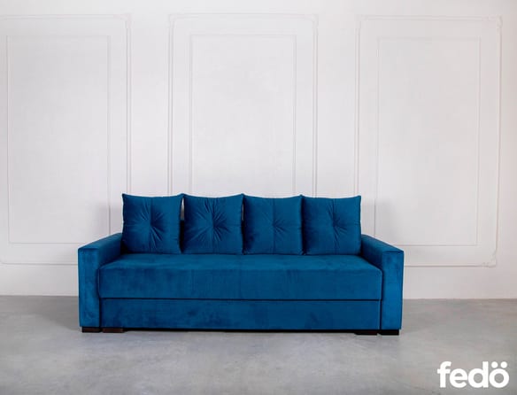 Раскладной диван Parma O11 Dark Blue